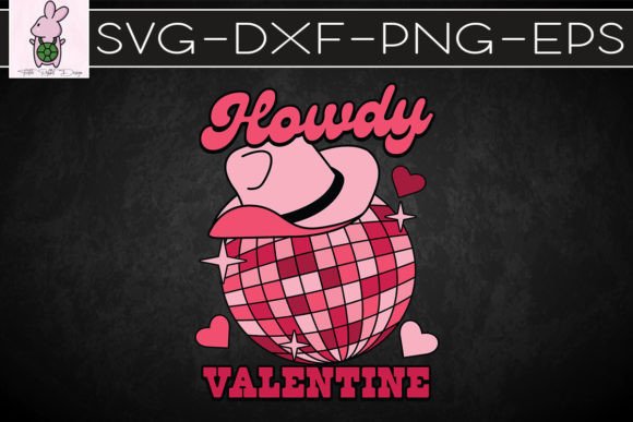 Howdy Valentine Disco Ball