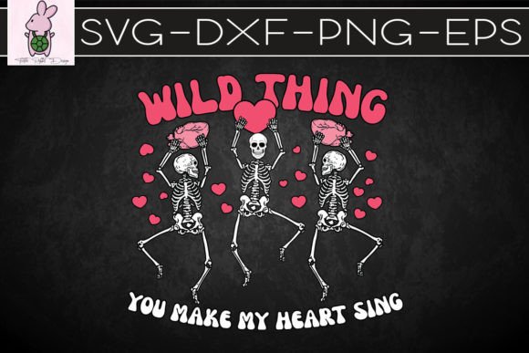 Wild Thing Funny Skeleton Dancing